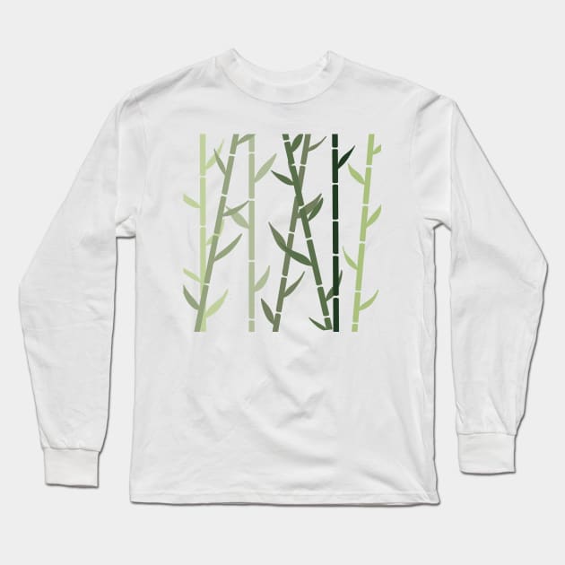 Bamboo Long Sleeve T-Shirt by artoraverage